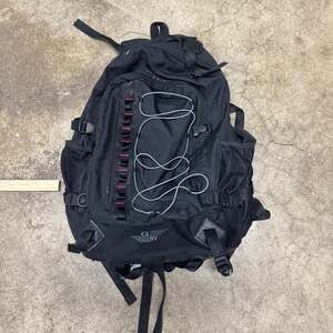 Genova Black Sports Classic Outdoor Hiking Backpack